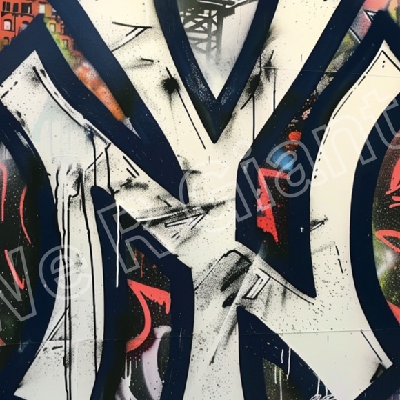 New York Yankees Logo Poster 11x17 Print MLB Team Poster - Picture 2 of 2